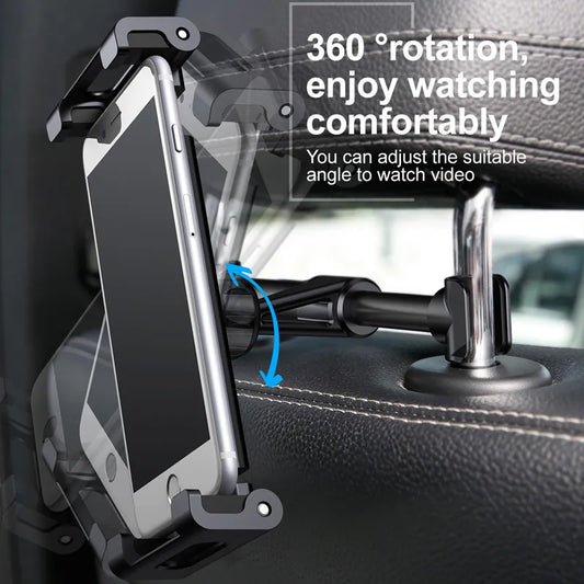 car tablet holder rotation