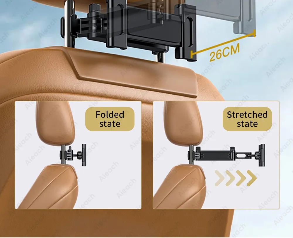 car tablet holder headrest