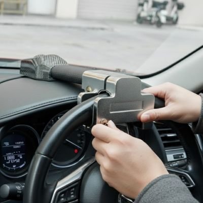 anti theft steering lock stress free parking