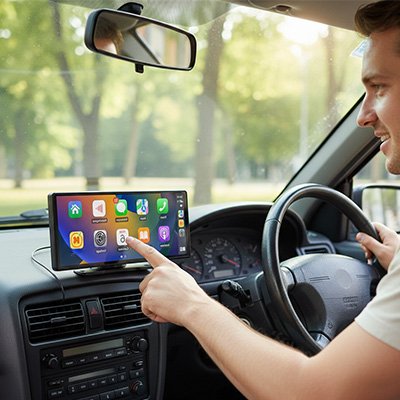 apple carplay screen 10.26 inch 1080P Full HD Screen