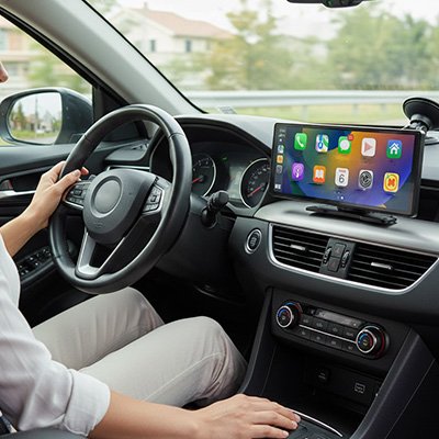 apple carplay screen Enhanced Reversing Safety