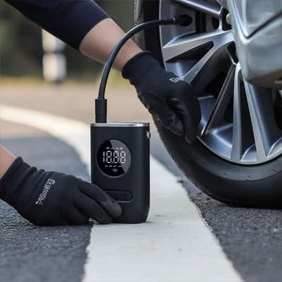 automatic tyre inflator wireless compressor