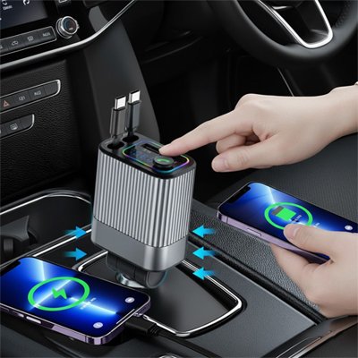 Automotive FM Transmitter bluetooth communication