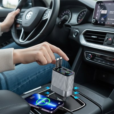 Automotive FM Transmitter crystal clear sound