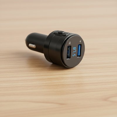 Automotive FM Transmitter hands free calls