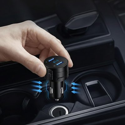 Automotive FM Transmitter MP3 music