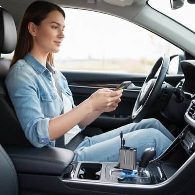 Automotive FM Transmitter safe driving