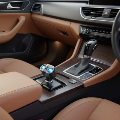 Bluetooth Car Kit charging ports