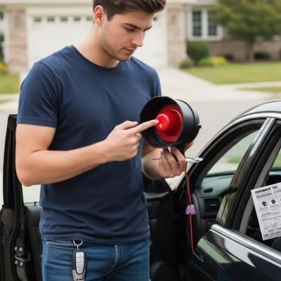 Car Security Alarm System Theft Deterrence