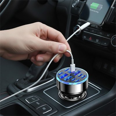 car charger cigarette lighter adapter mobile always connected