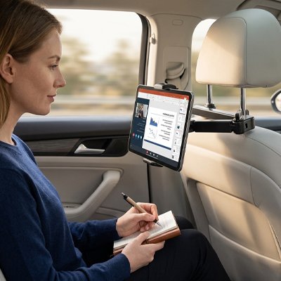 car holder tablet passengers entertained