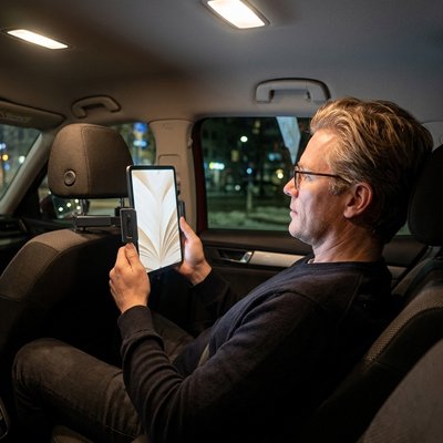 Car Holder Tablet serene atmosphere