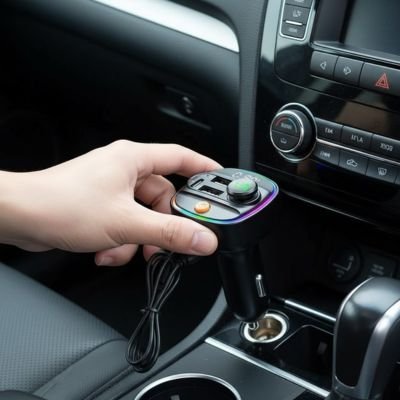 car mp3 player charging ports