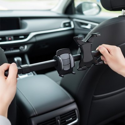 Car Tablet Mount Holder two concurrent devices simultaneously