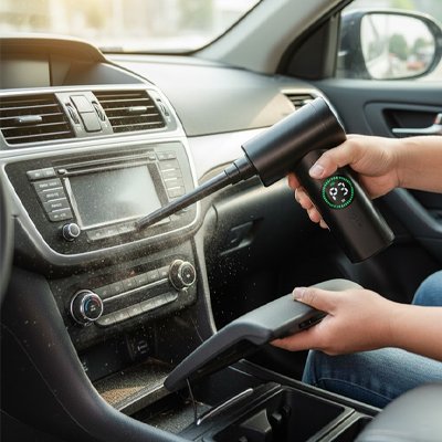 car vacuum cleaner inhale exhale