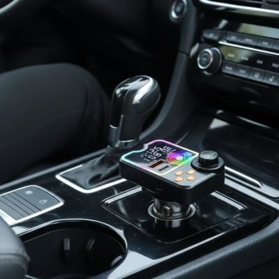 FM Transmitter Bluetooth hands free calls
