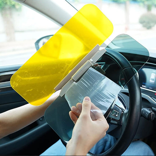 sun-visor-car-overcome-night-driving-light-reflection