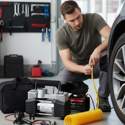 Tyre Inflator dual cylinder