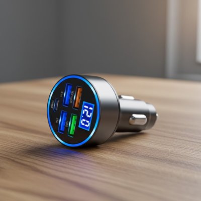 Usb Car Charger Cigarette Lighter Adapter always connected