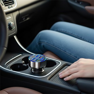 Usb Car Charger Cigarette Lighter Adapter no need public outlet
